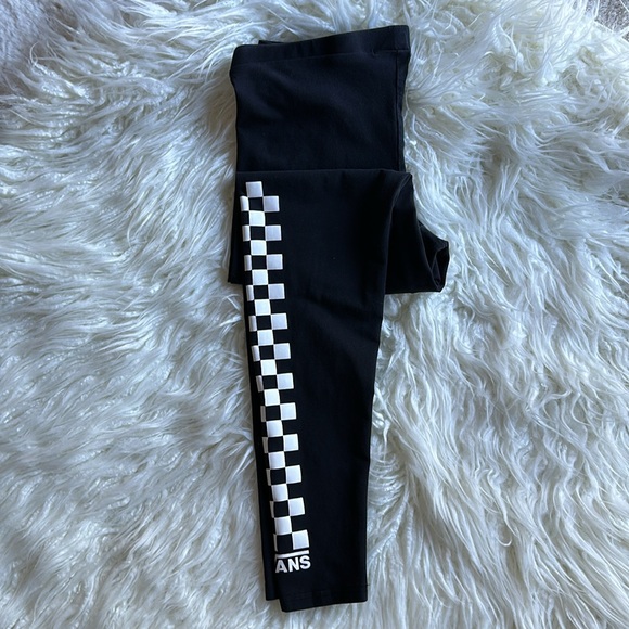 EUC Vans Checkerboard Leggings - Picture 4 of 14
